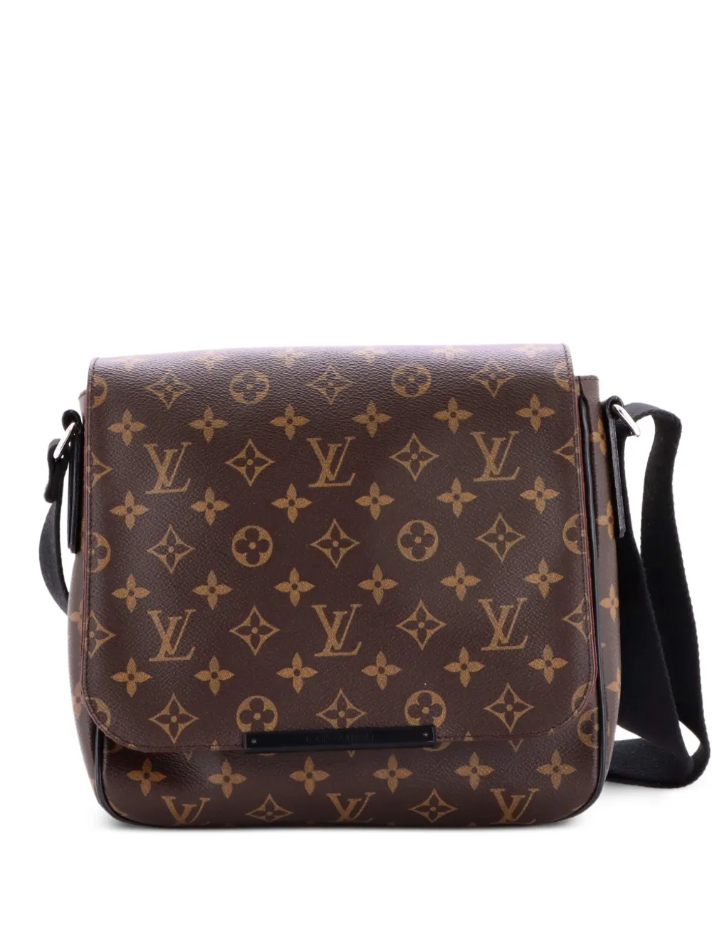 Louis Vuitton Pre-Owned District Messenger Bag Macassar Monogram Canvas PM crossbody bag - Marrone