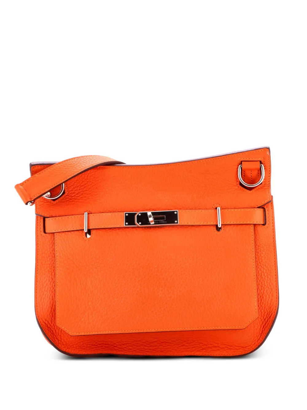 Hermès Pre-Owned Jypsiere Bag Clemence 28 shoulder bag - Orange
