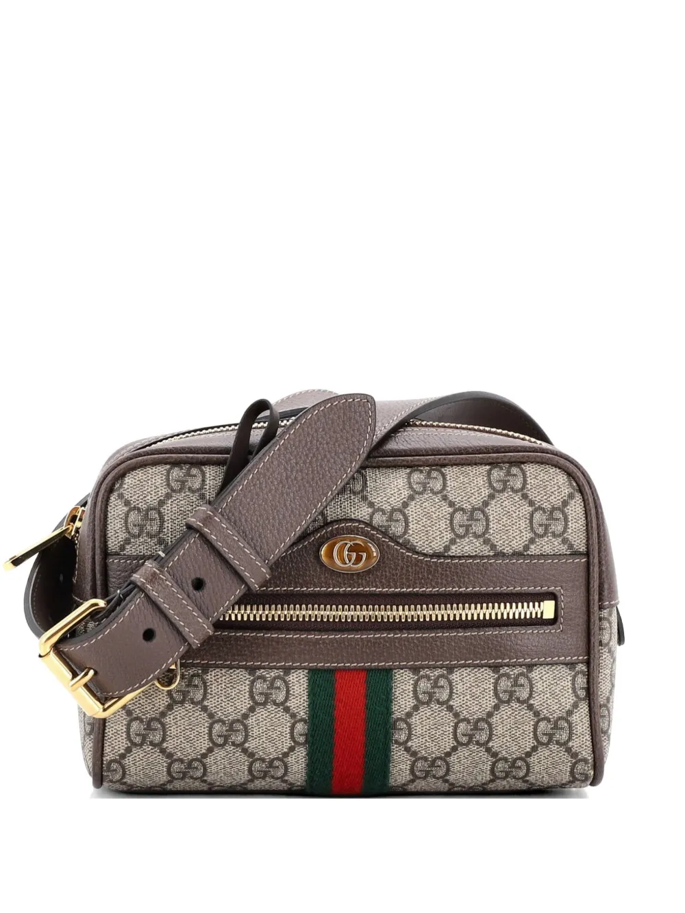 Gucci Pre-Owned Ophidia GG Coated Canvas Small belt bag - Marrone