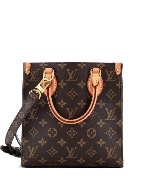Louis Vuitton Pre-Owned Sac Plat NM Bag Monogram Canvas BB tote bag