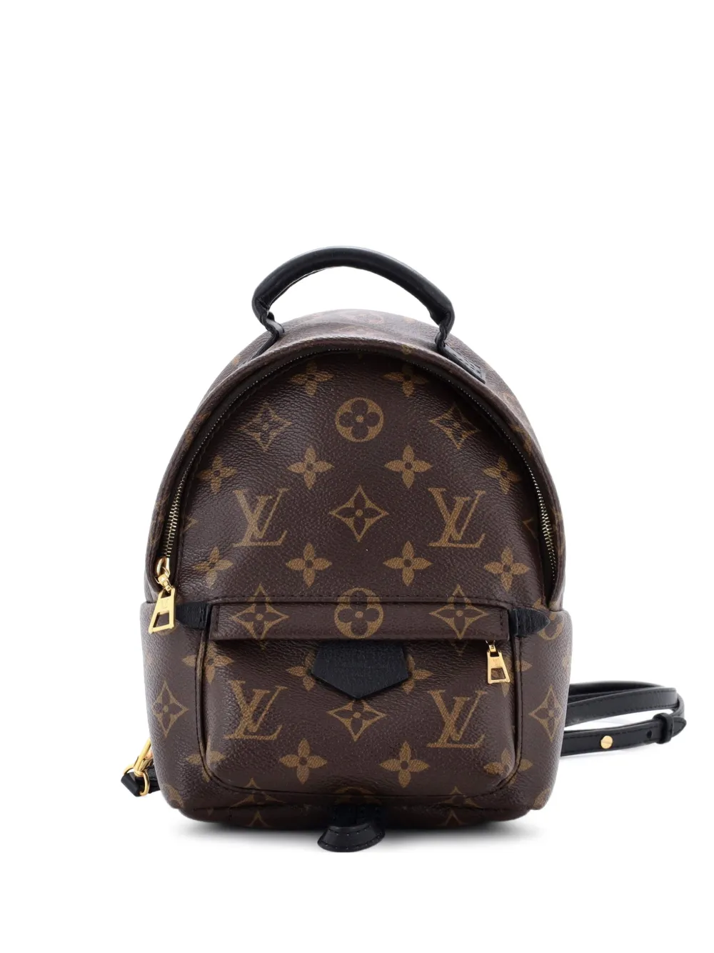 Louis Vuitton Pre-Owned Palm Springs Monogram Canvas Mini backpack - Marrone