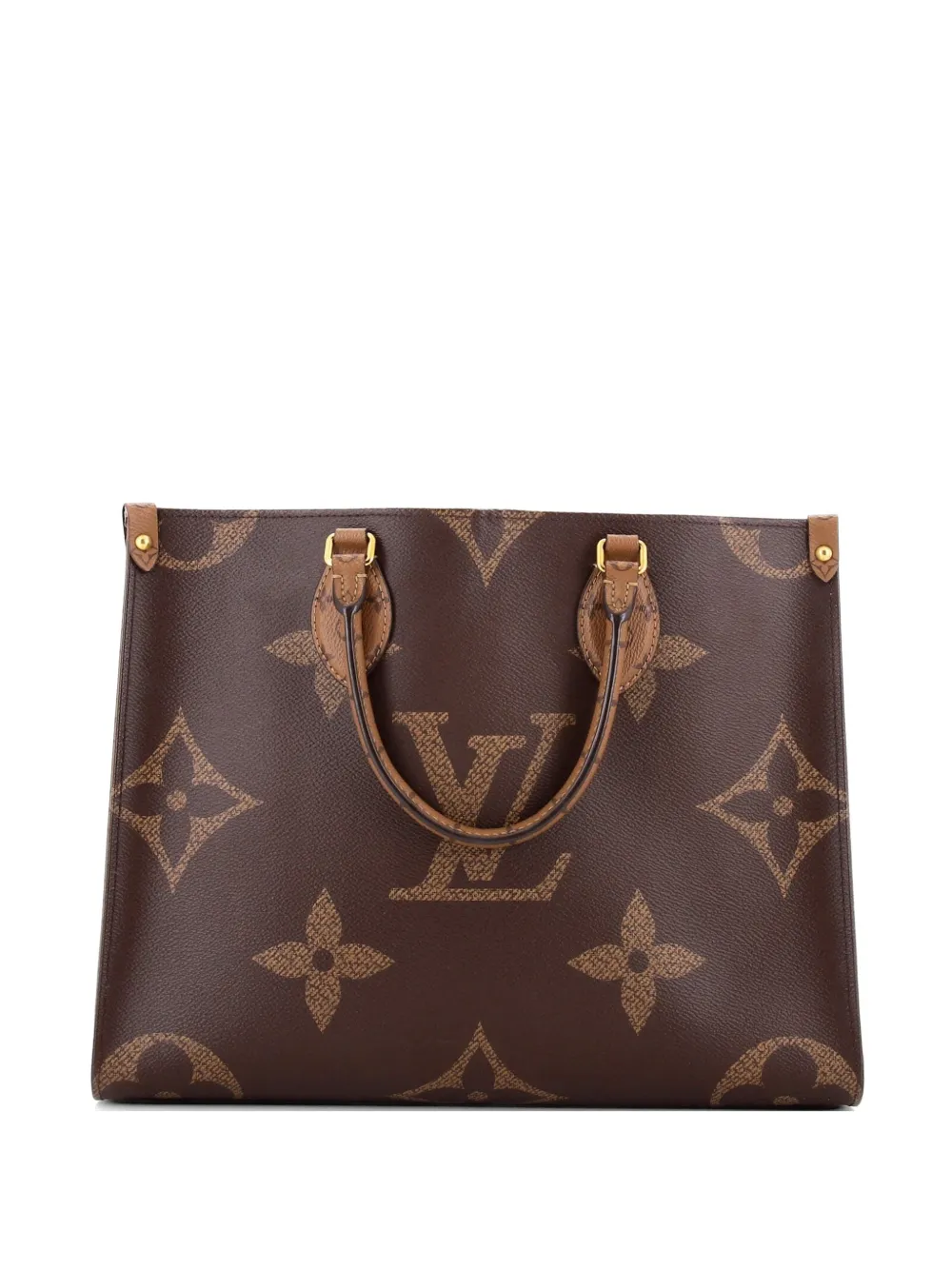 Louis Vuitton Pre-Owned OnTheGo Reverse Monogram Giant MM tote bag - Marrone