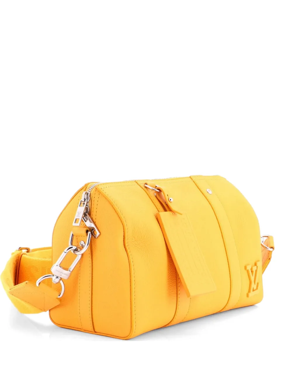 Louis Vuitton Pre-Owned City Keepall Bag Limited Edition Aerogram Leather crossbody bag - Giallo