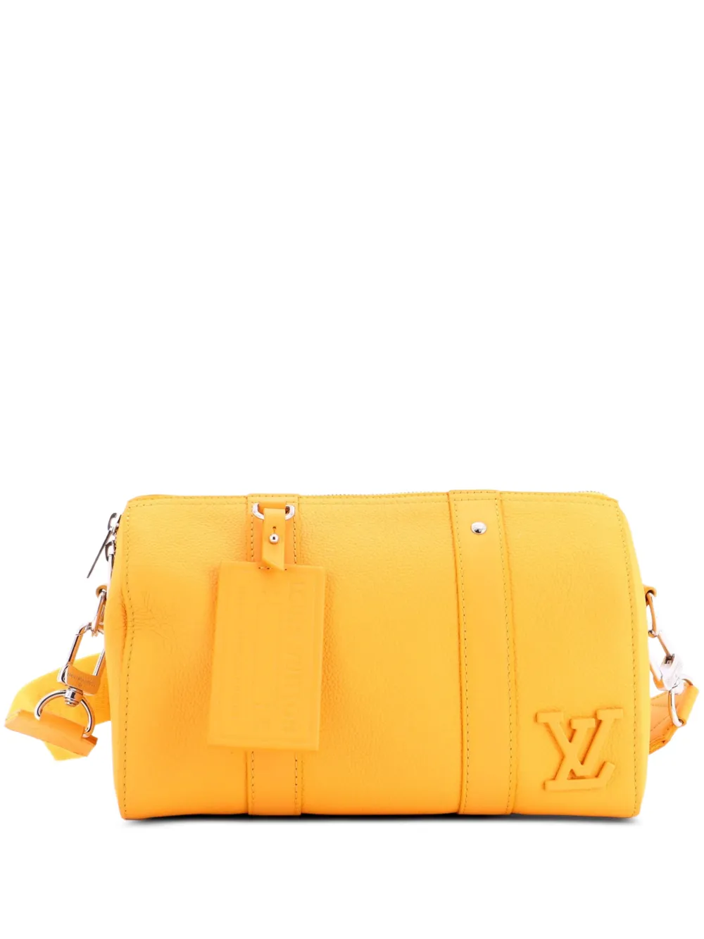 Louis Vuitton Pre-Owned City Keepall Bag Limited Edition Aerogram Leather crossbody bag - Giallo