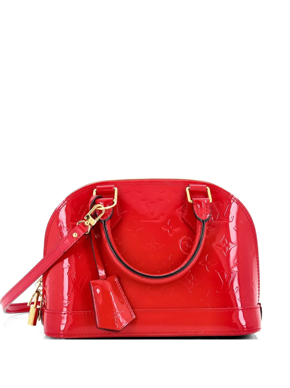 Louis Vuitton Pre-Owned Alma Handbag Monogram Vernis BB shoulder bag - Rosa