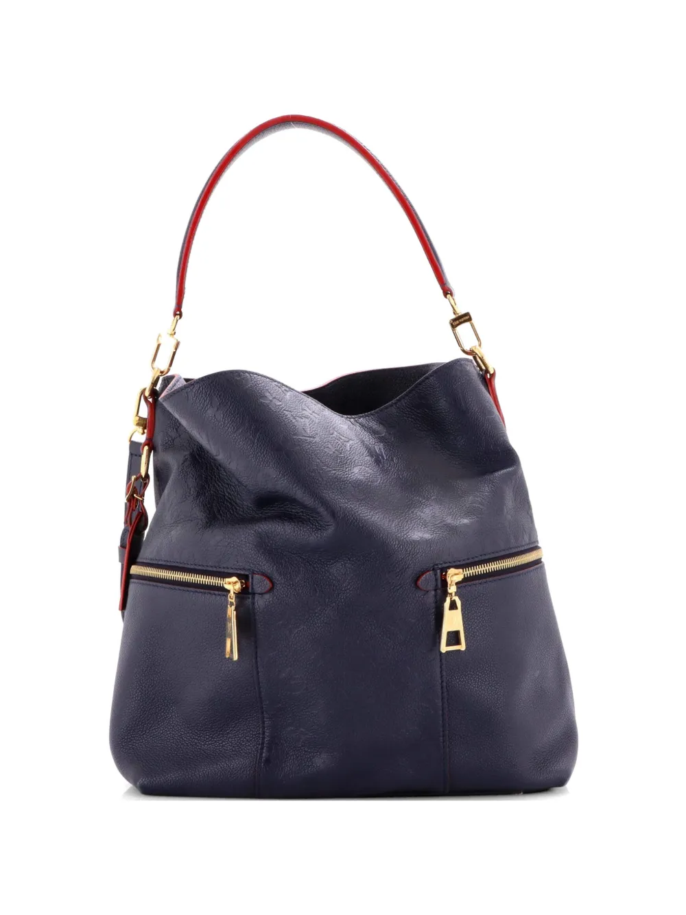 Louis Vuitton Pre-Owned Melie Handbag Monogram Empreinte Leather hobo bag - Blau