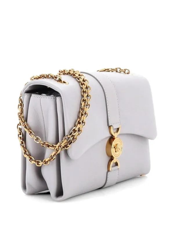 Versace Pre-Owned クレイオ レザー スモール ショルダーバッグ 