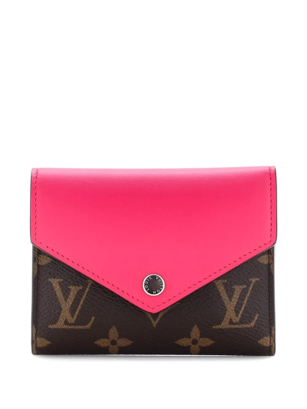 Louis Vuitton Pre-Owned Victorine Wallet Monogram Canvas and Leather small wallets - Marrone