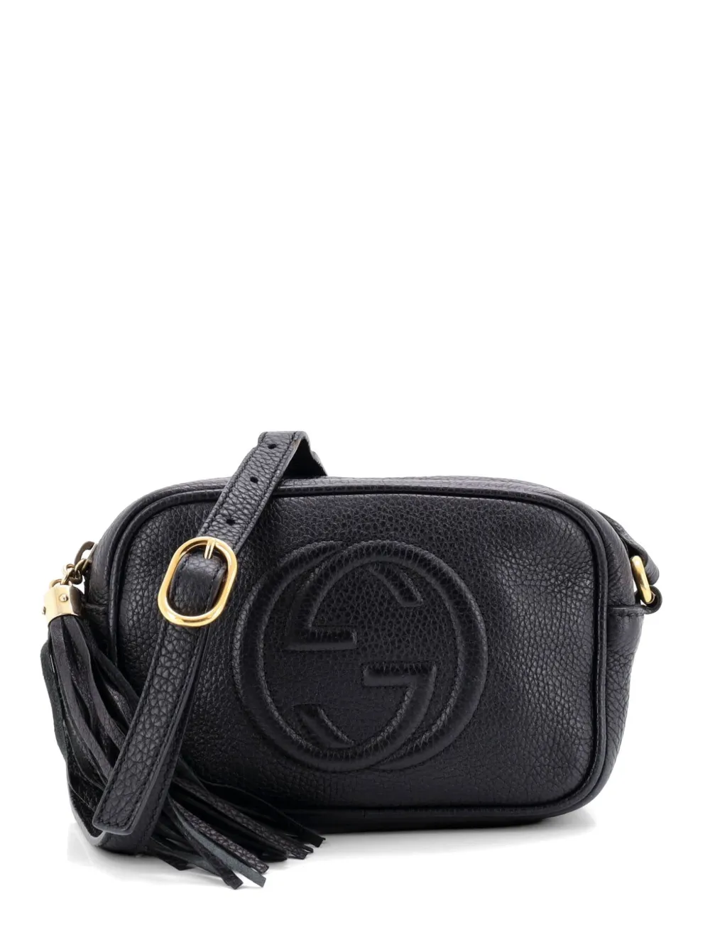 Gucci Pre-Owned Soho Disco Leather Mini crossbody bag - Nero