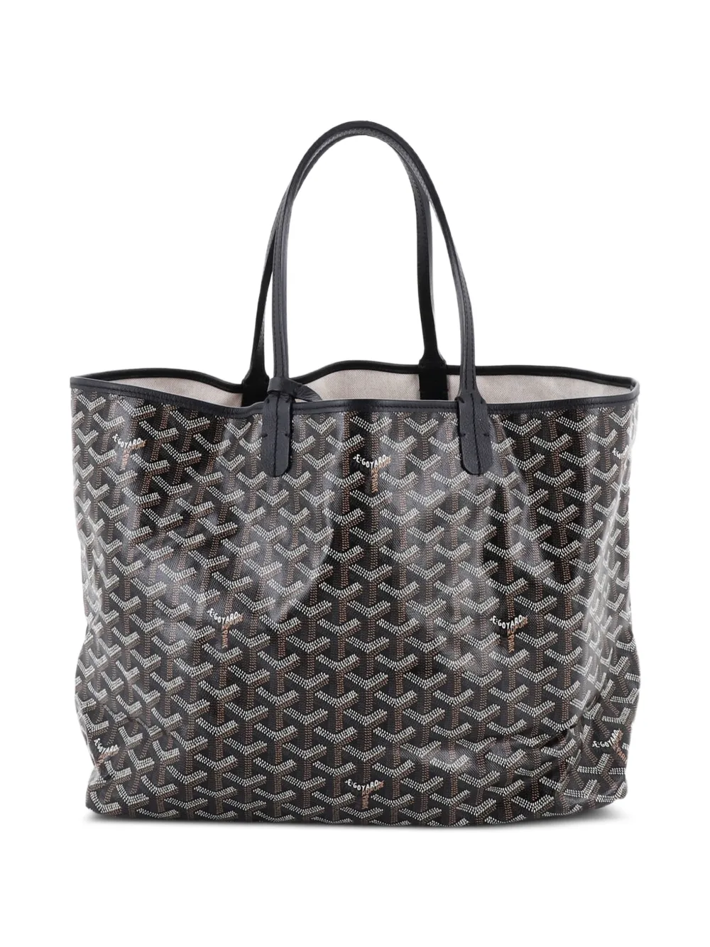 Goyard Pre-Owned Saint Louis Coated Canvas PM tote bag - Nero