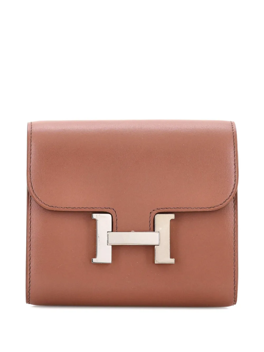 Hermès Pre-Owned Constance Wallet Tadelakt Compact small wallets - Grigio