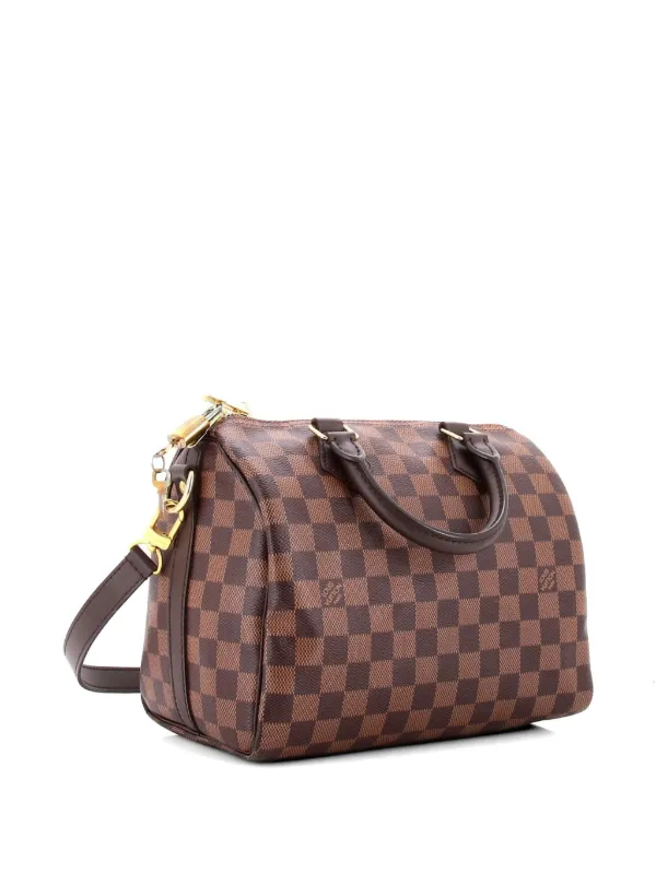Louis Vuitton Pre-Owned スピーディ バンドリエール バッグ ダミエ 25