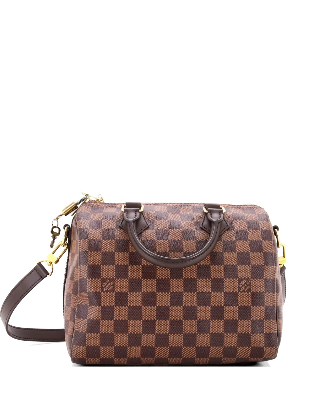 Louis Vuitton Pre-Owned Speedy Bandouliere Bag Damier 25 satchel - Braun