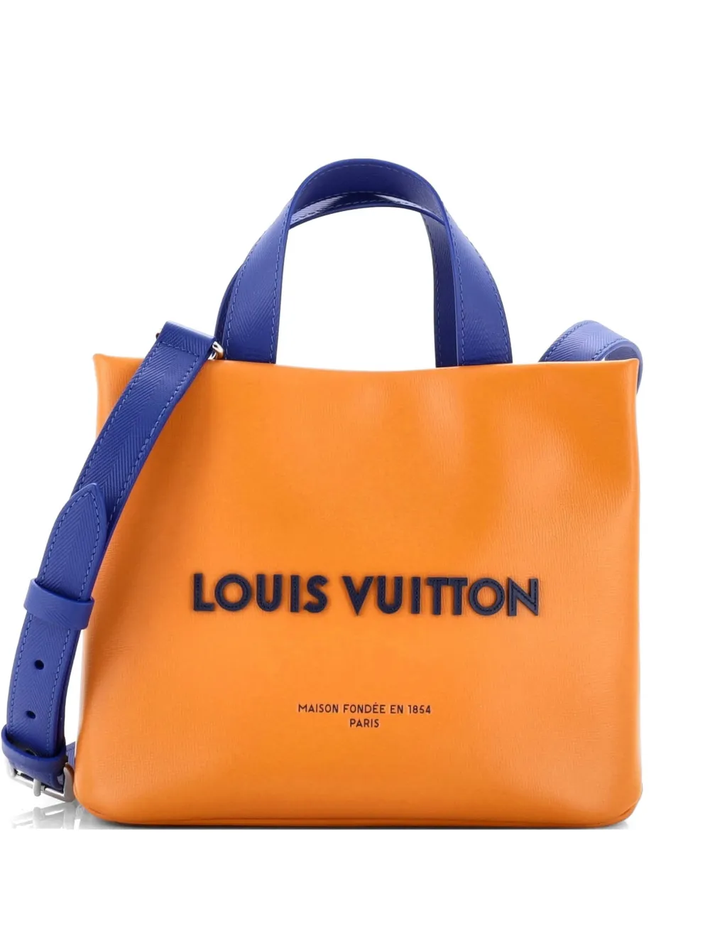Louis Vuitton Pre-Owned Shopper Leather Mini tote bag - Arancione