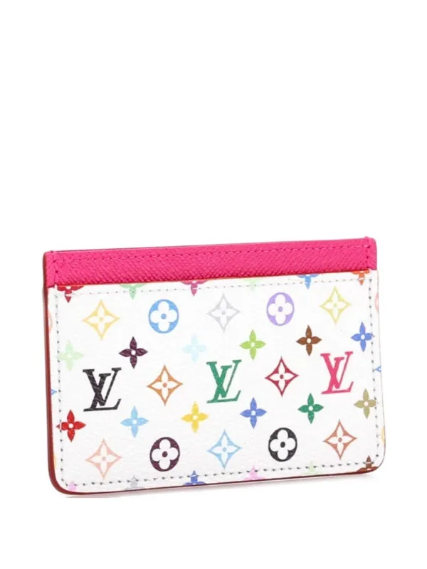 Louis Vuitton Pre-Owned x 村上隆 モノグラム マルチカラー＆レザー