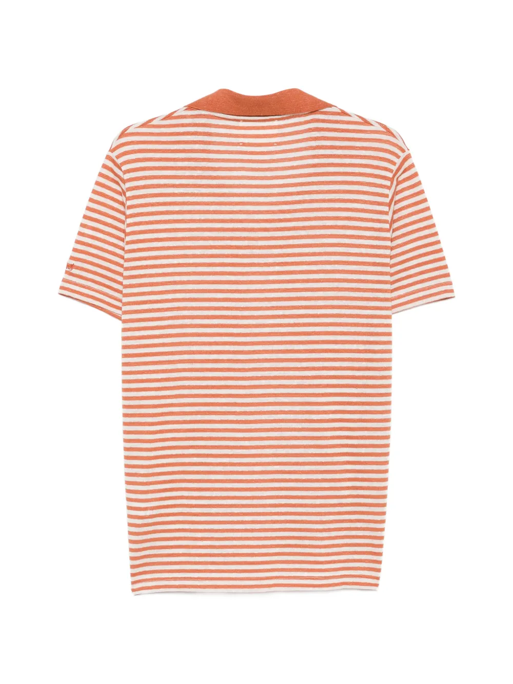 MC2 Saint Barth Rye gestreept T-shirt met korte mouwen Oranje