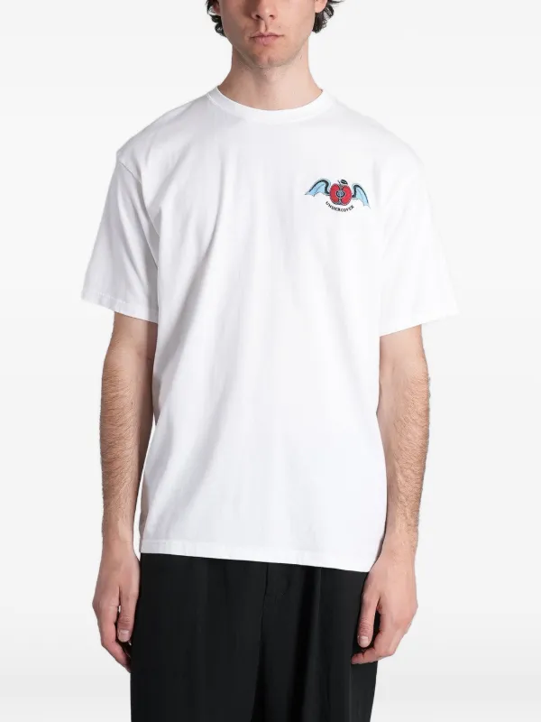 Undercover apple-print T-shirt | White | FARFETCH JO