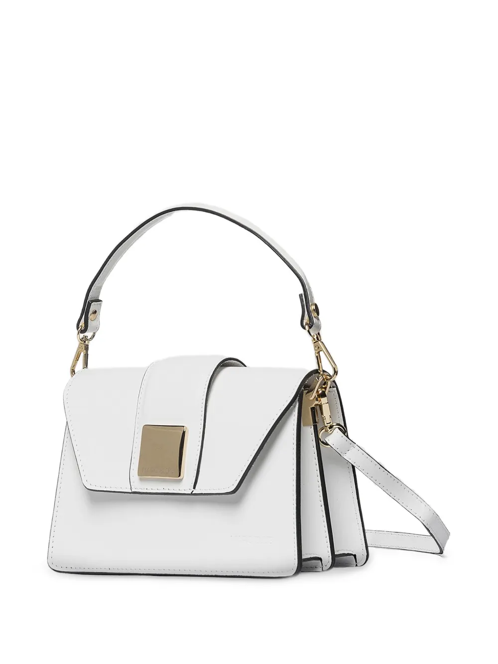 Marc Ellis Kourtney shopper met logoplakkaat Wit