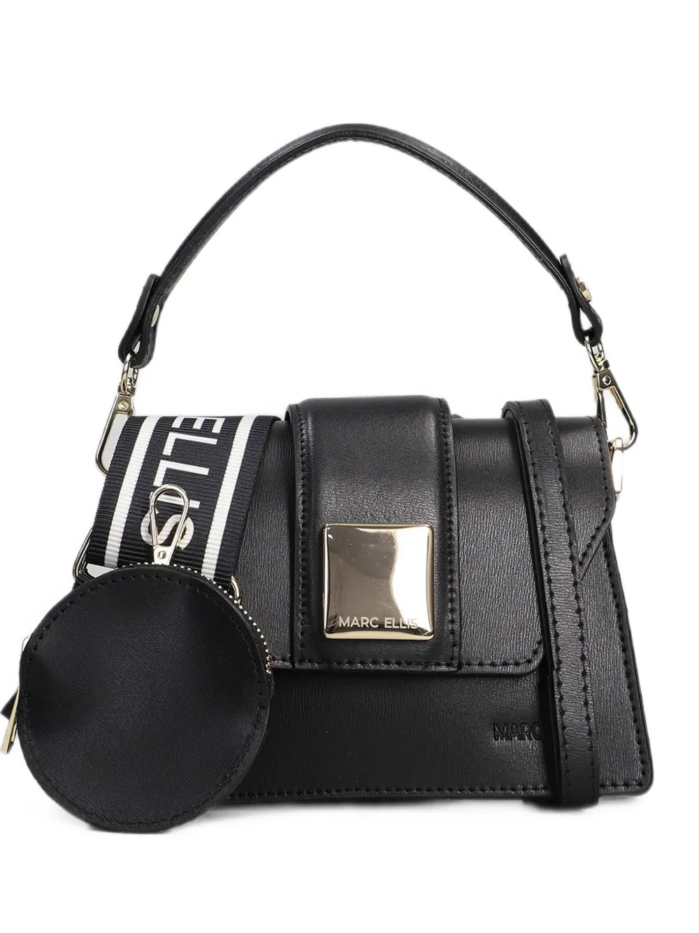 Marc Ellis small Kourtney crossbody bag - Nero