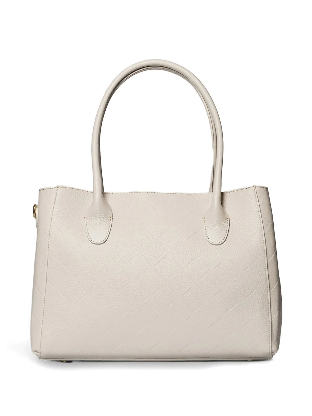 Marc Ellis Alene gewatteerde leren shopper Beige