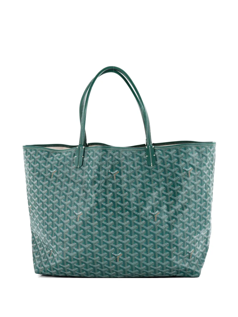 Goyard Pre-Owned Saint Louis Coated Canvas GM tote bag - Verde