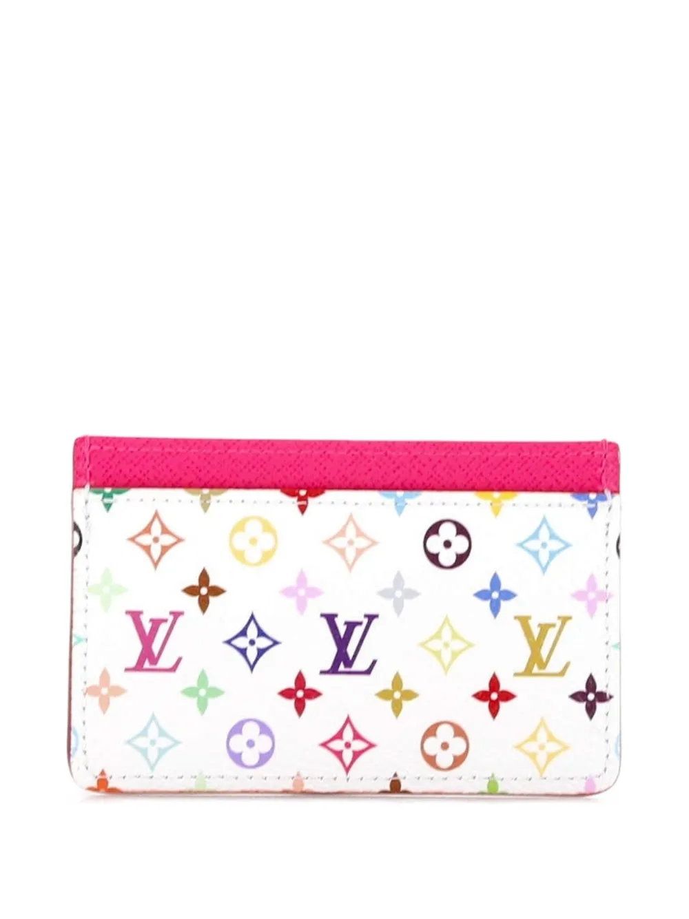 Louis Vuitton Pre-Owned x Takashi Murakami Monogram Multicolor with Leather card holder - Multicolore