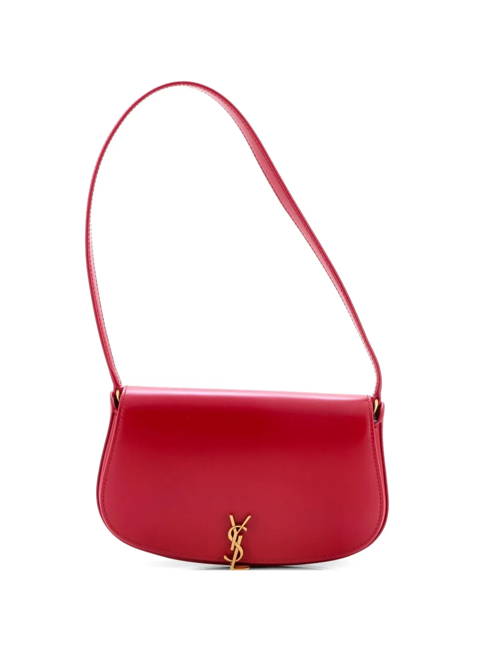 Saint Laurent Pre-Owned Voltaire Leather Mini shoulder bag - Rosso