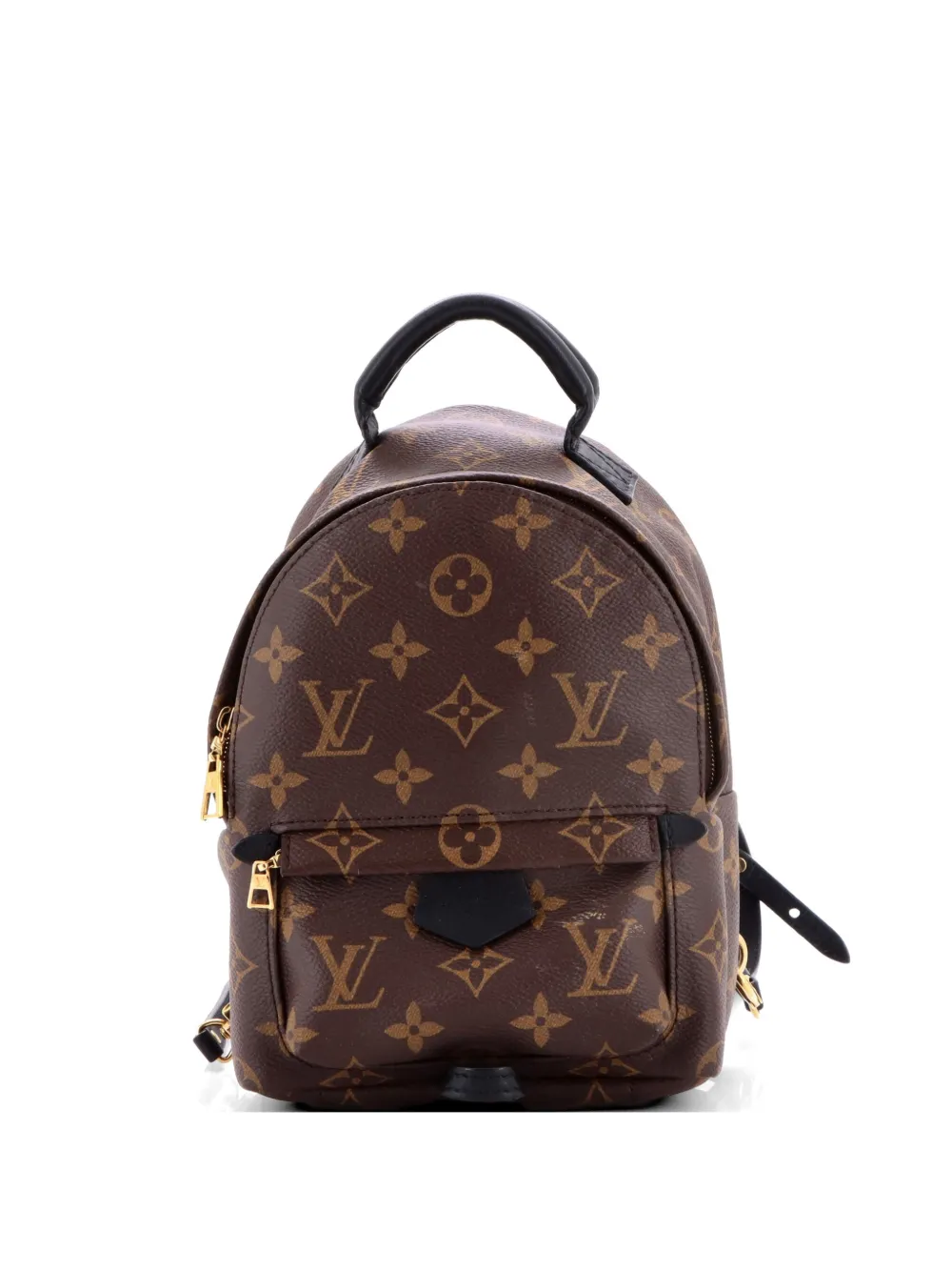 Louis Vuitton Pre-Owned Palm Springs Monogram Canvas Mini backpack - Marrone