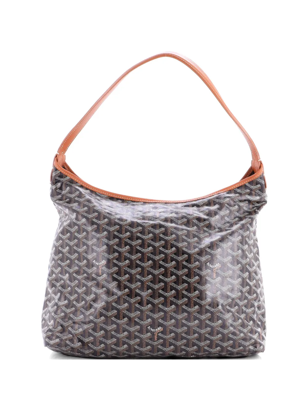 Goyard Pre-Owned Boheme Coated Canvas hobo bag - Marrone
