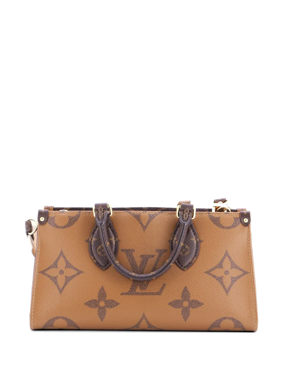Louis Vuitton Pre-Owned OnTheGo Tote Reverse Monogram Giant East West shoulder bag - Braun