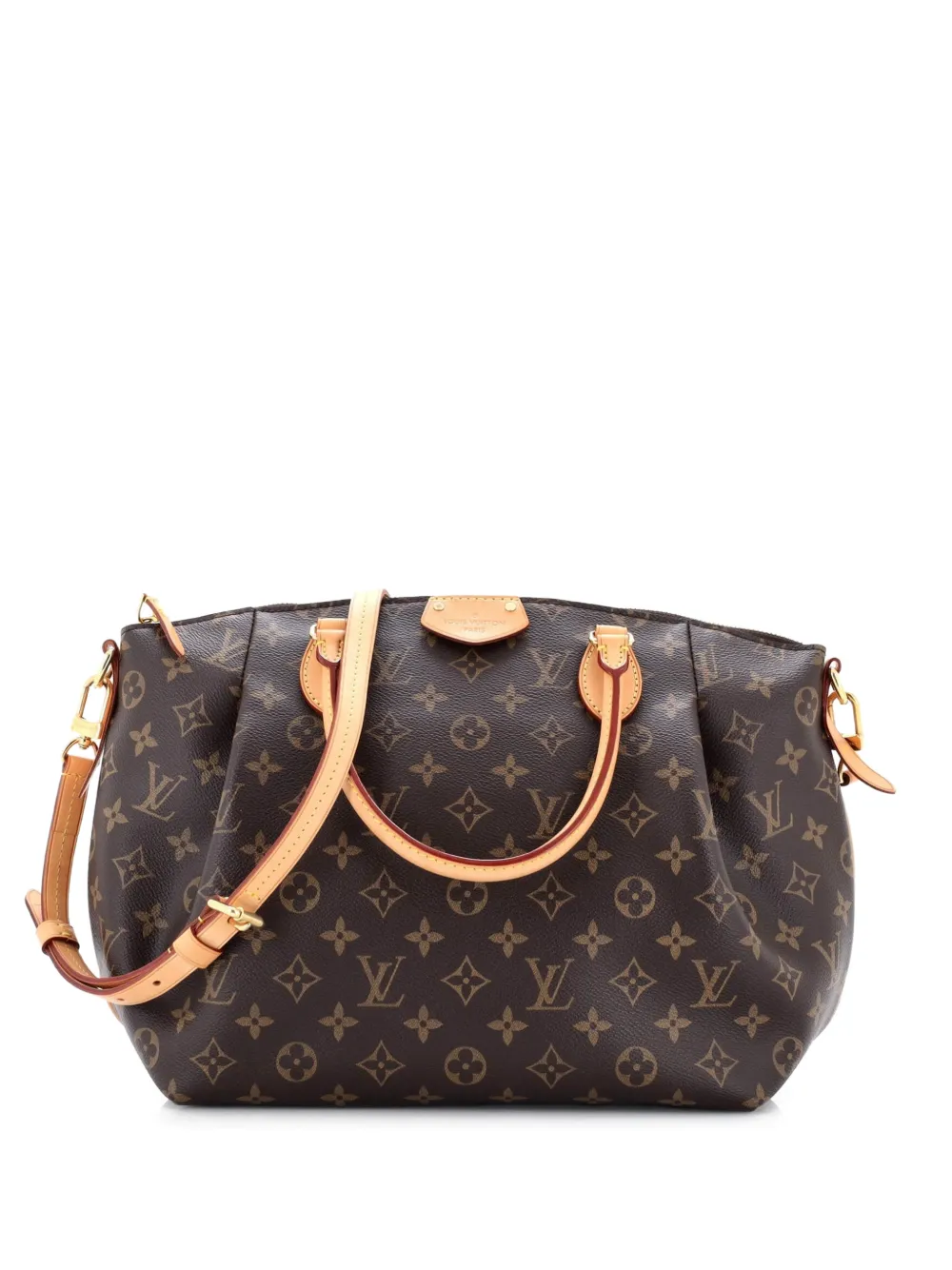Louis Vuitton Pre-Owned Turenne Handbag Monogram Canvas MM satchel - Marrone