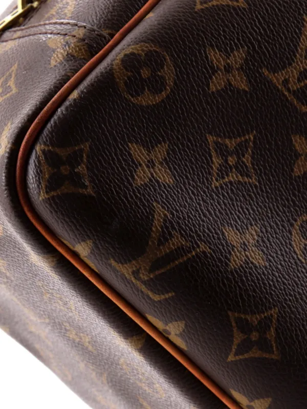 Louis Vuitton Pre-Owned Deauville Monogram Canvas Handbag | Brown