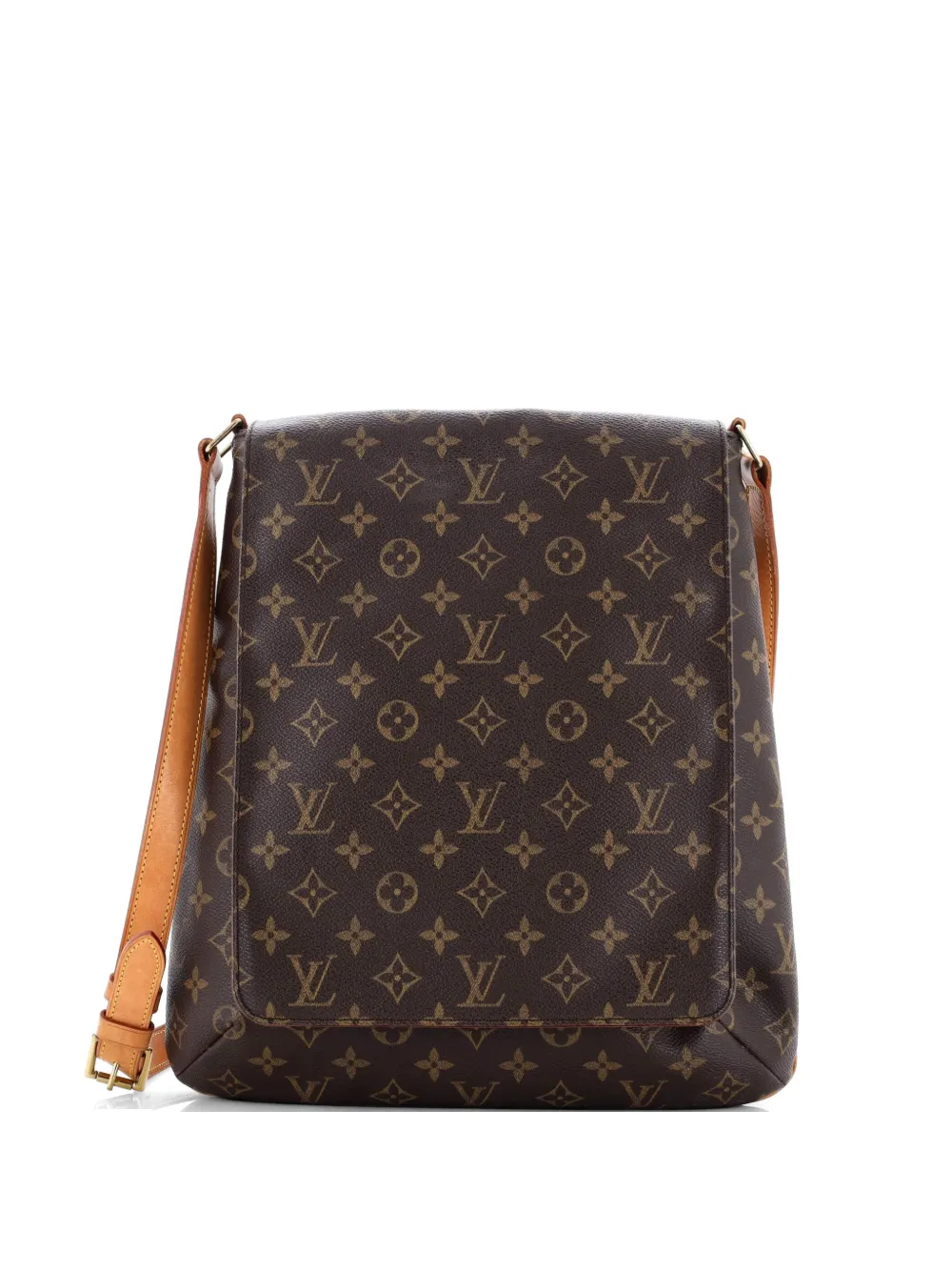 Louis Vuitton Pre-Owned Musette Salsa Handbag Monogram Canvas GM crossbody bag - Braun