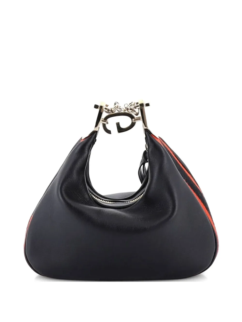 Gucci Pre-Owned アタッシェ レザー スモール ショルダーバッグ