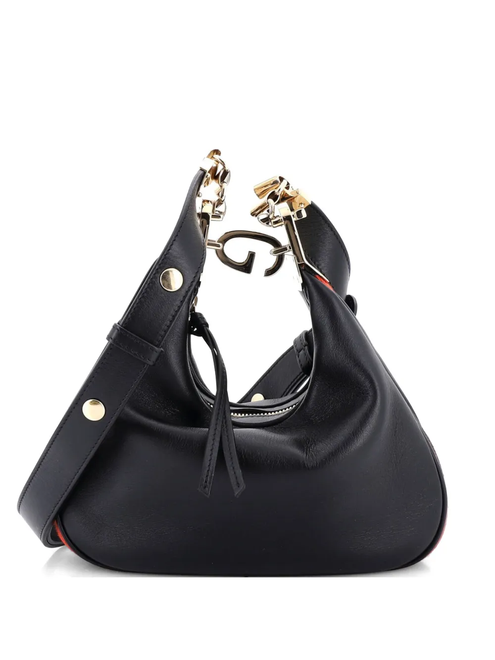 Gucci Pre-Owned Attache Shoulder Bag Leather Small crossbody bag - Nero