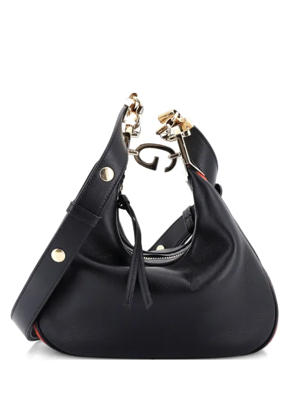 早い者勝ち　銀座購入　定価22万　GUCCI 革製品　ビジネスショルダーバック Gucci Pre-Owned アタッシェ レザー スモール ショルダーバッグ