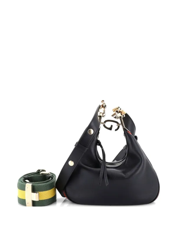 Gucci Pre-Owned アタッシェ レザー スモール ショルダーバッグ