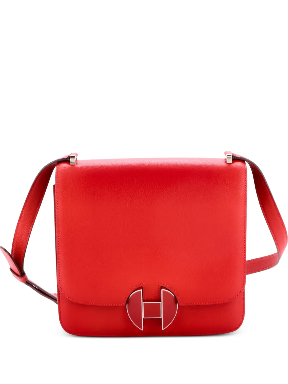 Hermès Pre-Owned 2002 Evercolor 20 shoulder bag - Rosso