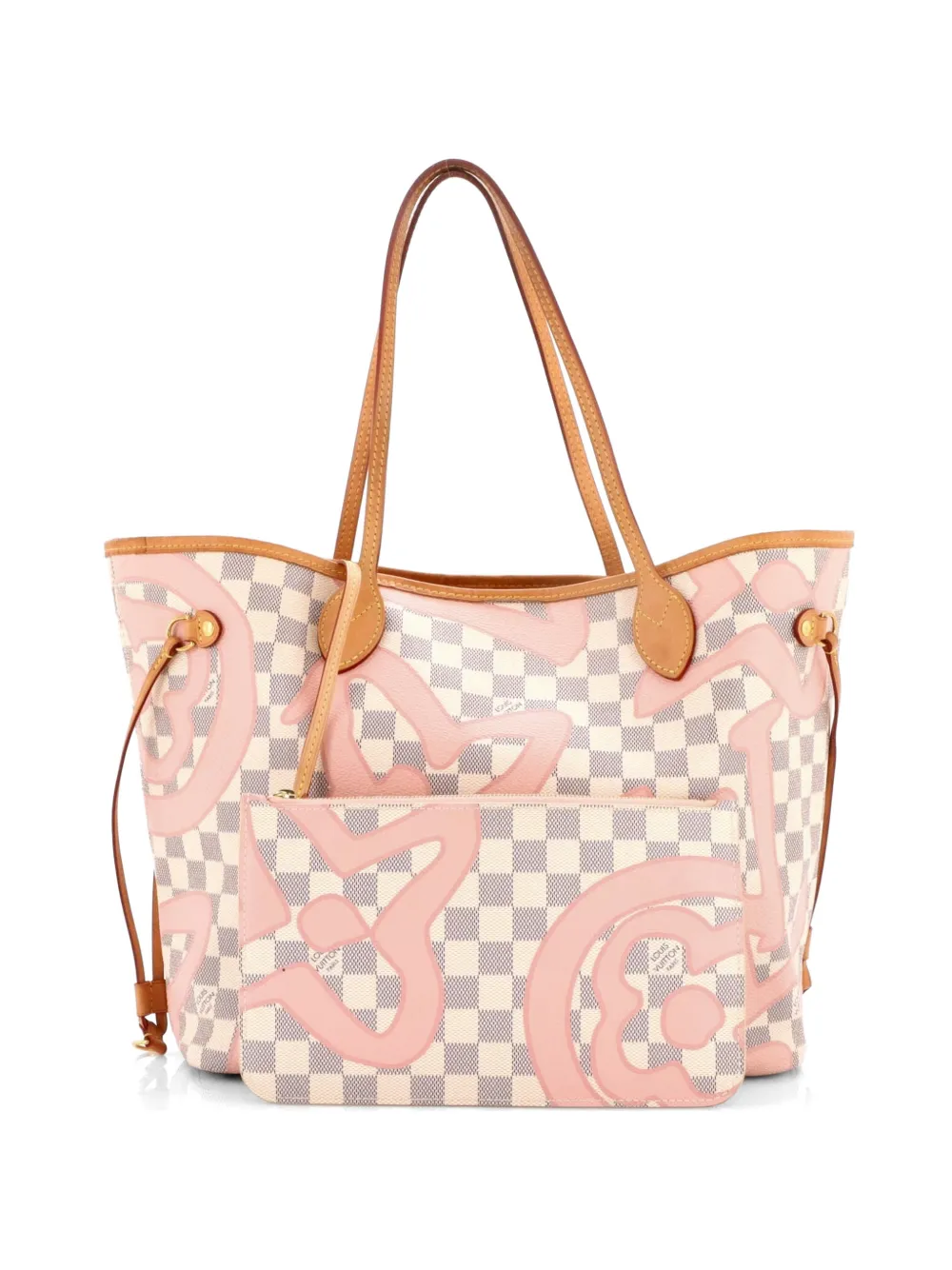 Louis Vuitton Pre-Owned Neverfull NM Limited Edition Damier Tahitienne MM tote bag - Bianco