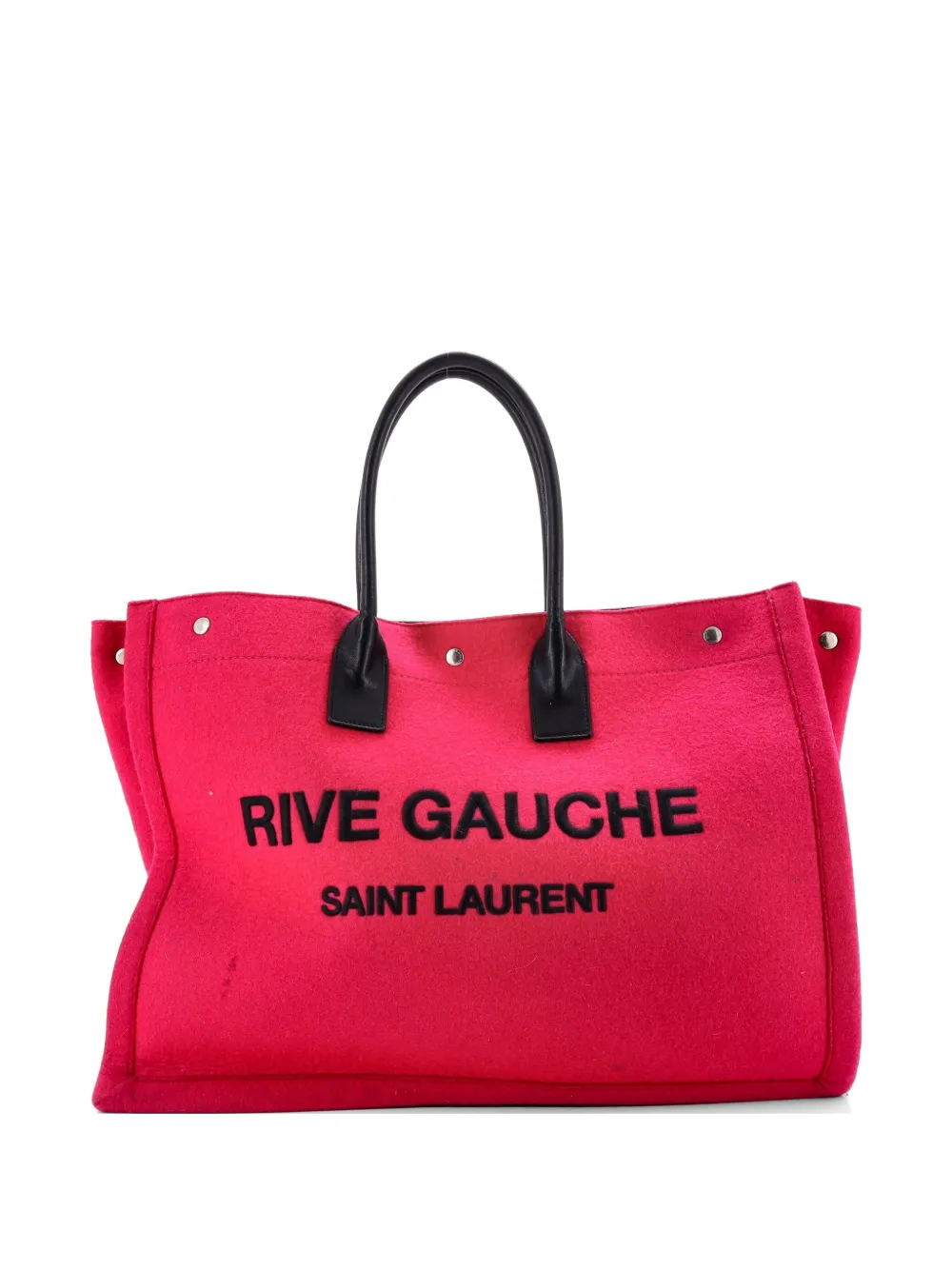 Saint Laurent Pre-Owned Rive Gauche Shopper Felt Large tote bag - Rosa