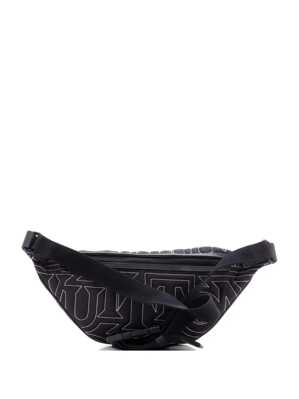 Louis Vuitton Pre-Owned Discovery Bumbag Limited Edition Snow Capsule Embroidered Monogram Nylon belt bag - Nero