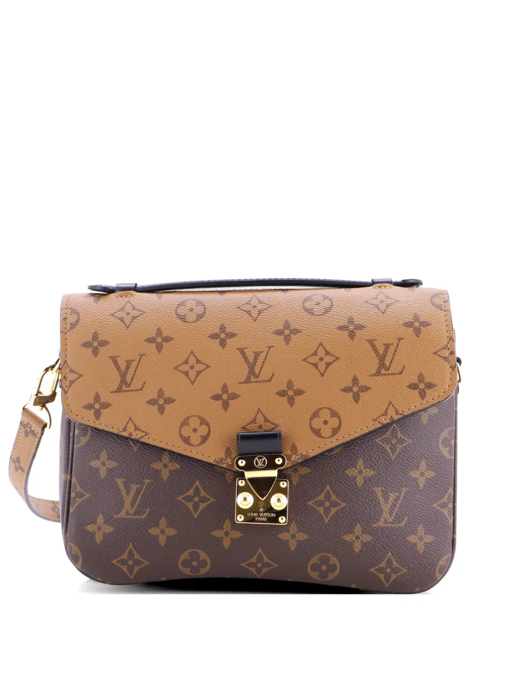 Louis Vuitton Pre-Owned Pochette Metis Reverse Monogram Canvas crossbody bag - Marrone