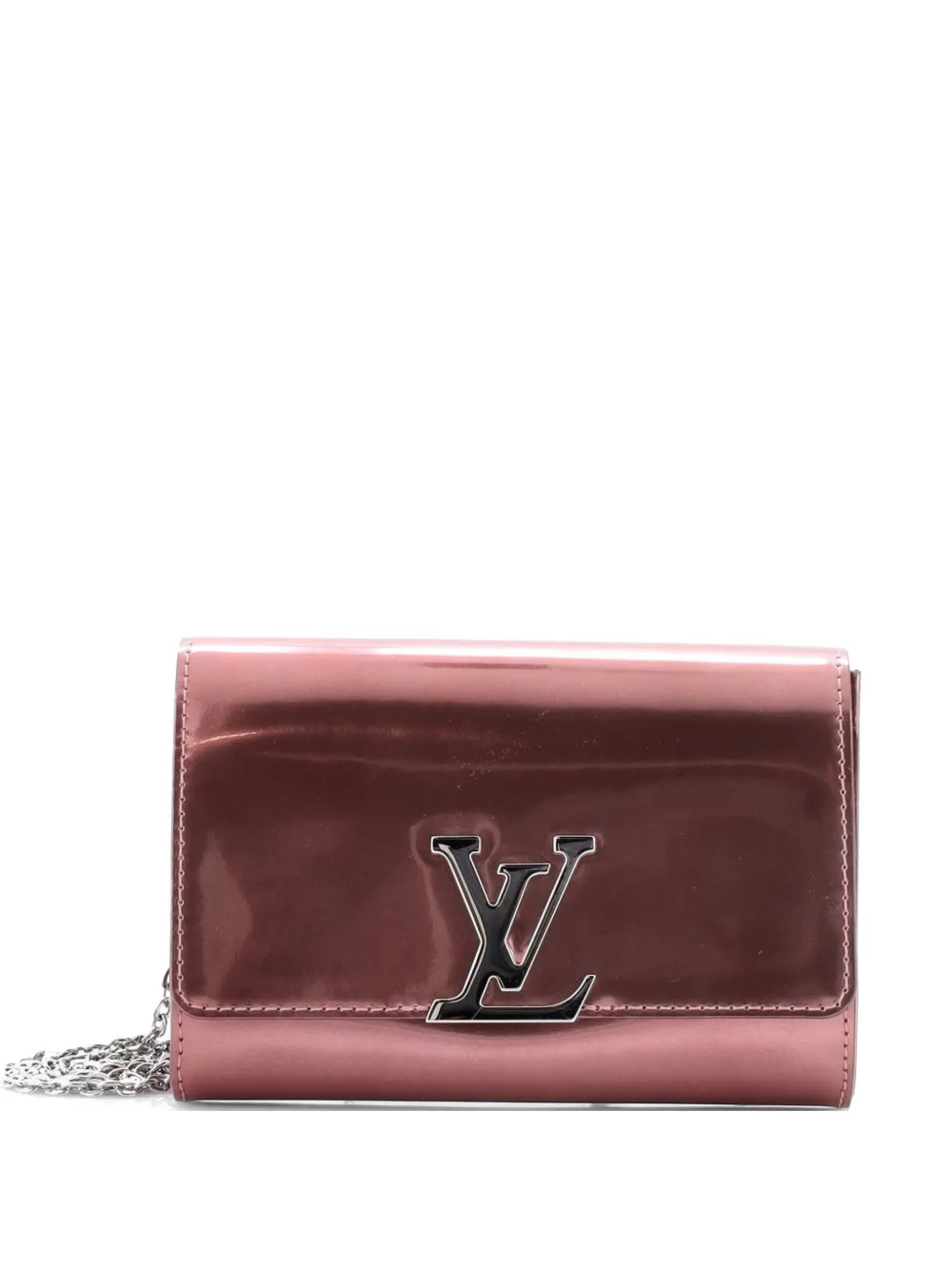 Louis Vuitton Pre-Owned Chain Louise Patent GM clutch bag - Rosa