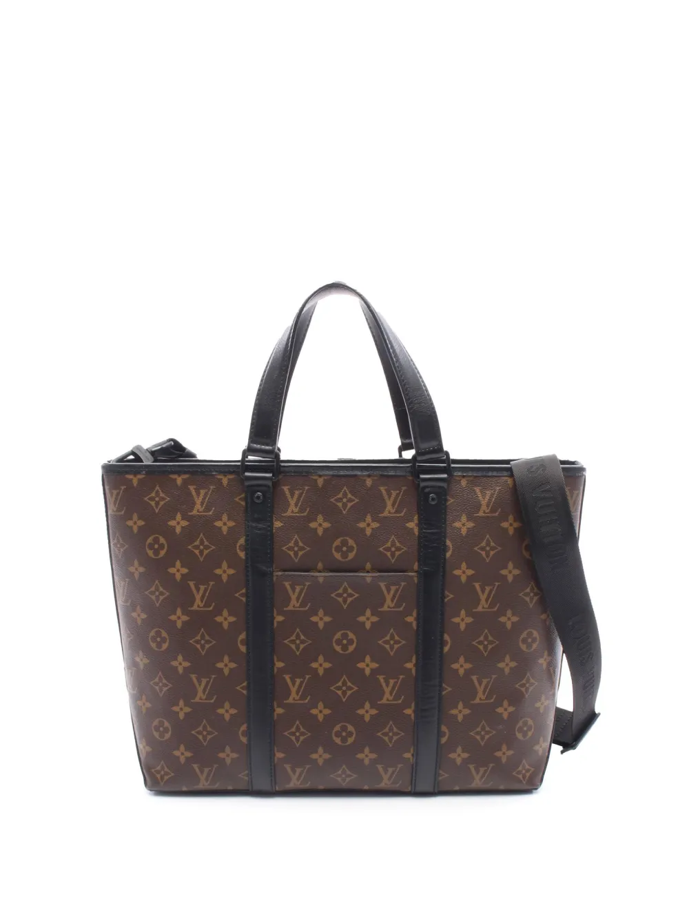 Louis Vuitton Pre-Owned 2010-2026 Monogram Macassar Weekend Tote PM satchel - Brown