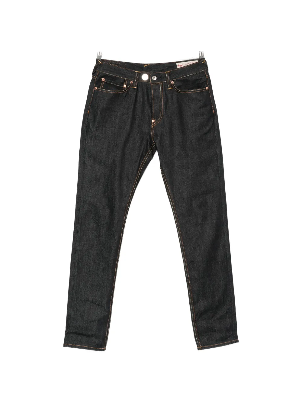 EVISU logo-print jeans - Blu