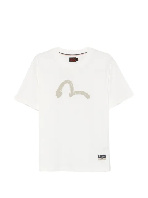 EVISU short-sleeve Seagull-print T-shirt