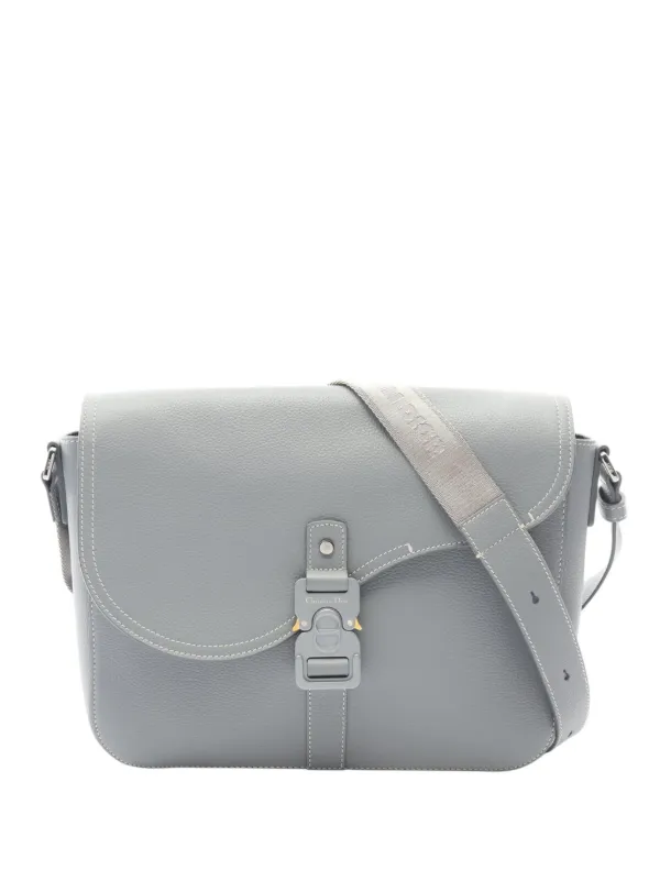 Christian Dior Pre-Owned 2010-2026 レザー サドル メッセンジャー 