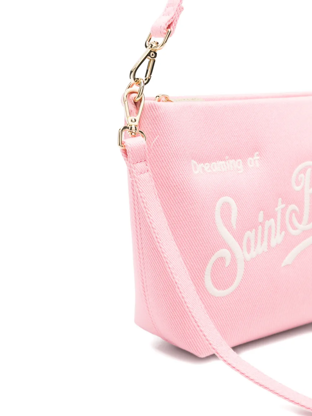 MC2 Saint Barth Aline canvas shopper Roze