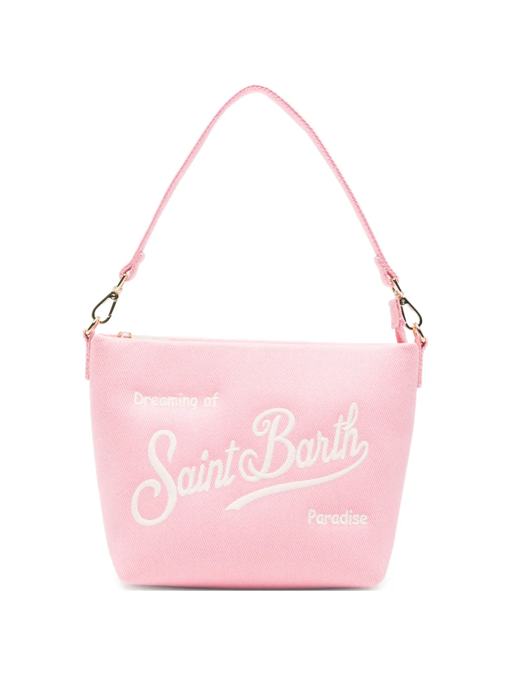 MC2 Saint Barth Aline canvas shopper Roze