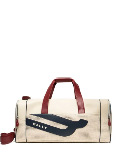 Bally Tennis Collection leather duffle bag